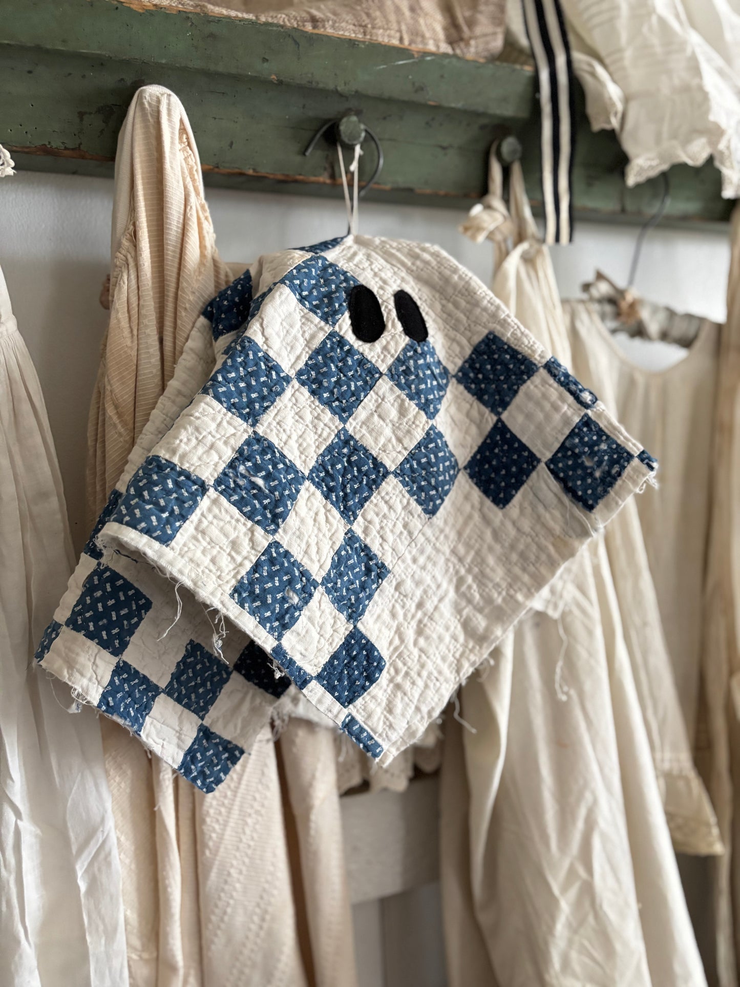 Antique quilt ghost
