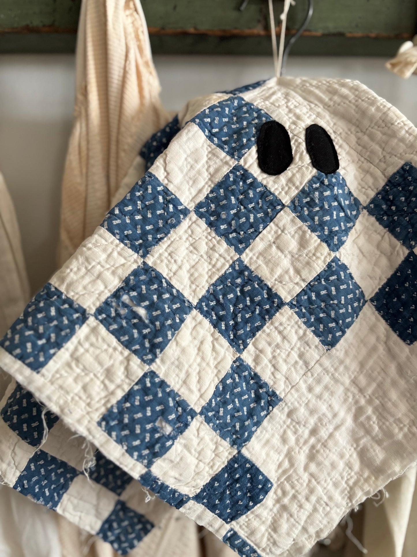 Antique quilt ghost