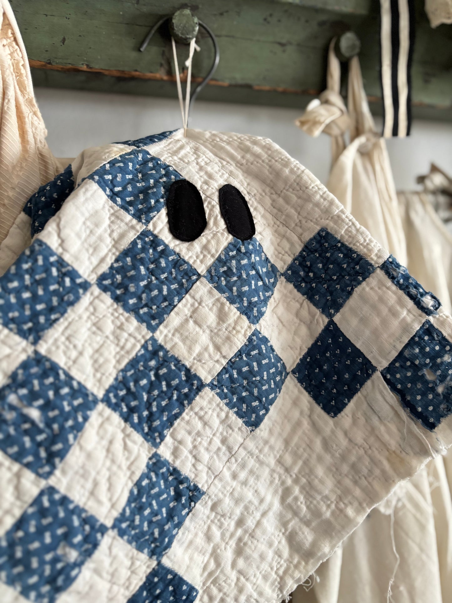 Antique quilt ghost
