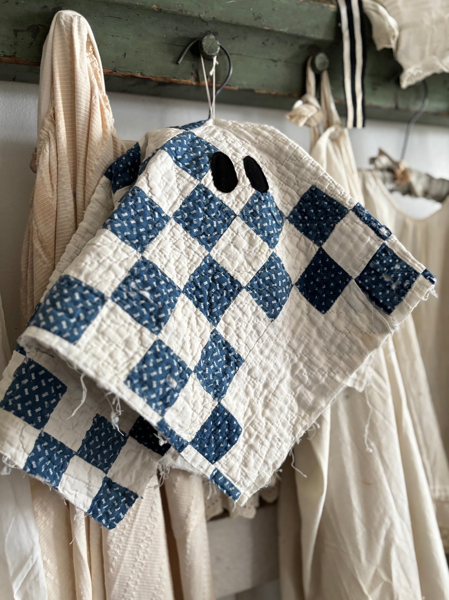 Antique quilt ghost